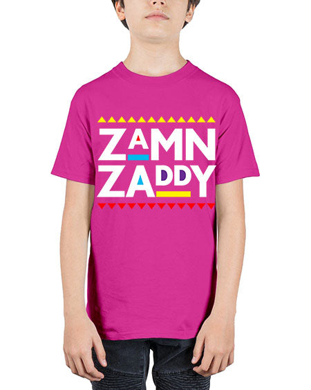 zamn zaddy 1# - black words and phrases - Youth Tee Unisex