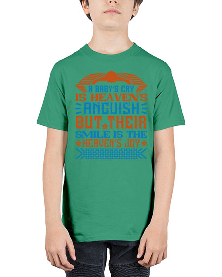 A baby’s cry is heaven’s anguish but their smile is the heaven’s joy Style 262# - baby - Youth Tee Unisex