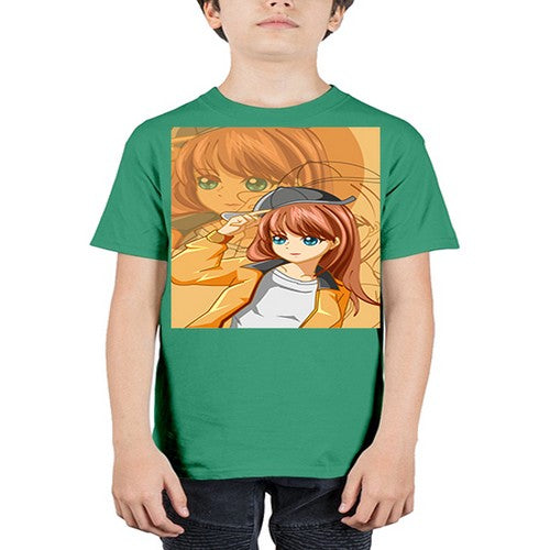 A beautiful girl 118# - anime - Youth Tee Unisex