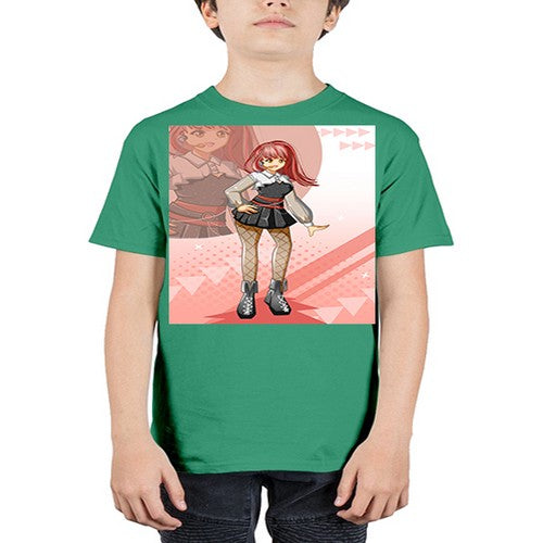 A beautiful idol girl in stage 115# - anime - Youth Tee Unisex