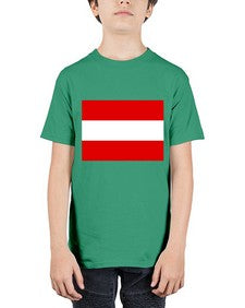 Austria 384# - world flags - Youth Tee Unisex