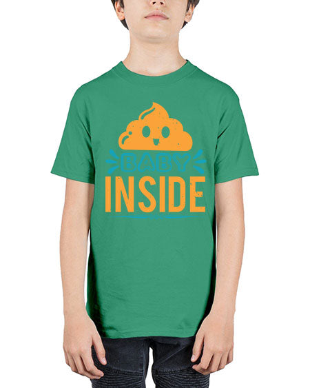 Baby Inside Style 26# - baby shower - Youth Tee Unisex
