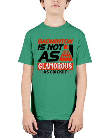 Badminton is not as 1451# - badminton - Youth Tee Unisex