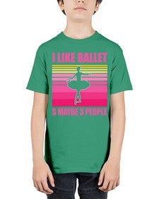 Ballerina i like ballet and ballet 63# - ballet - Youth Tee Unisex
