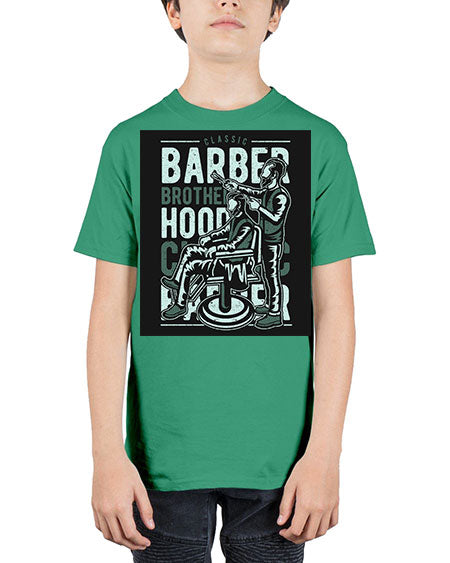 Barber Brotherhood587# - barber - Youth Tee Unisex