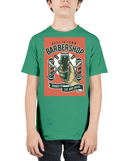 Barbershop590# - barber - Youth Tee Unisex