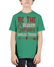 Be The Reason Someone Smiles Today Style 141# - motivation - Youth Tee Unisex