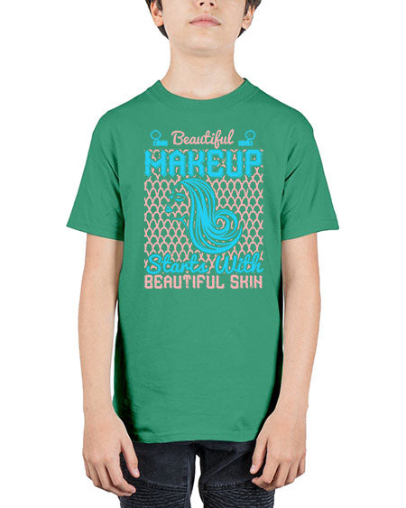 Beautiful makeup starts with beautiful skin Style 172# - beauty - fashion - Youth Tee Unisex
