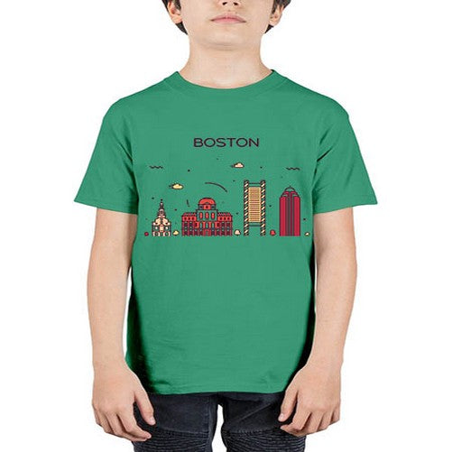 Boston 481# - cities - Youth Tee Unisex