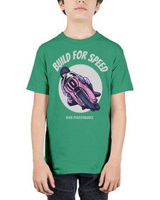 Build for speed 12# - motorcycle - Youth Tee Unisex