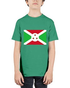 Burundi 523# - world flags - Youth Tee Unisex