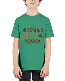 Busy Being A Cat Mama Style 3# - cats - Youth Tee Unisex
