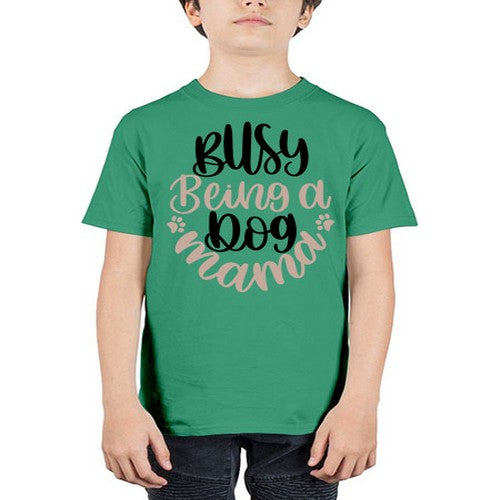 Busy Being A Dog Style 32# - dogs - Youth Tee Unisex