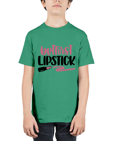 But First Lipstick Style 118# - beauty - fashion - Youth Tee Unisex