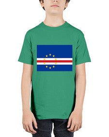 Cabo Verde 525# - world flags - Youth Tee Unisex