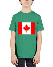 Canada 540# - world flags - Youth Tee Unisex