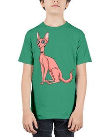 Cat 33# - cartoon animals - Youth Tee Unisex