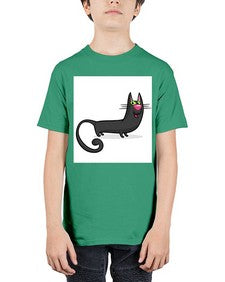 Cat 73# - cartoon animals - Youth Tee Unisex