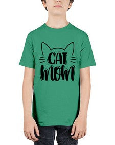 Cat Mom Style 85# - cats - Youth Tee Unisex