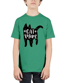 Cat Mom Style 86# - cats - Youth Tee Unisex