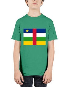Central African Republic 551# - world flags - Youth Tee Unisex