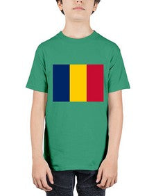 Chad 552# - world flags - Youth Tee Unisex