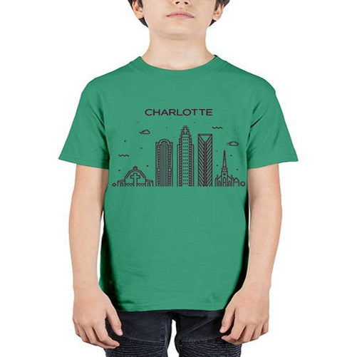 CharlotteNC 558# - cities - Youth Tee Unisex