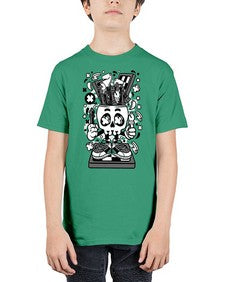 Chess Skull Head 328# - skull and bones - Youth Tee Unisex