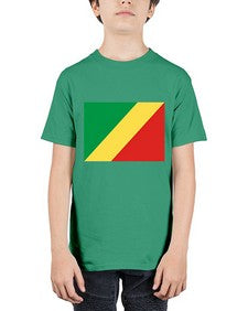 Congo Republic of the 614# - world flags - Youth Tee Unisex