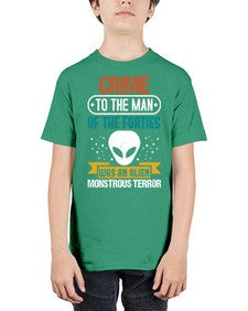 Crime to the man of the forties was an alien 48# - ufo - Youth Tee Unisex
