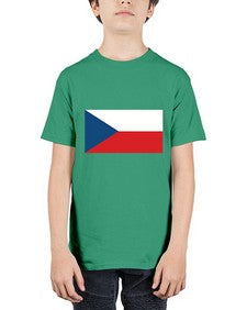 Czechia 637# - world flags - Youth Tee Unisex