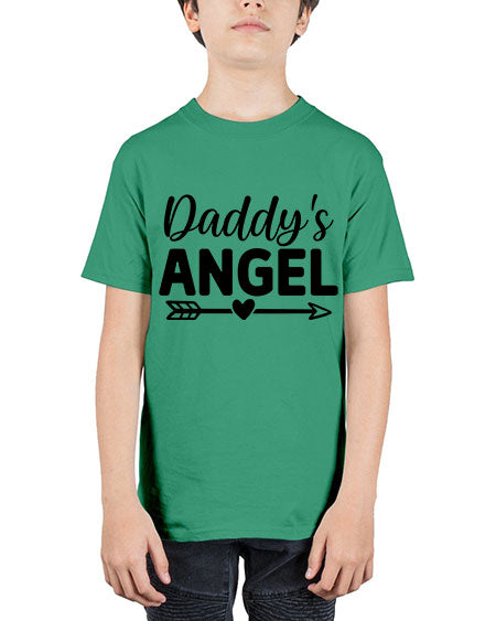 Daddys Angel 297# - kids - Youth Tee Unisex