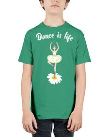 Dance is life ballet dancing ballet 97# - ballet - Youth Tee Unisex