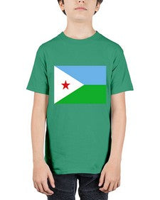 Djibouti 670# - world flags - Youth Tee Unisex