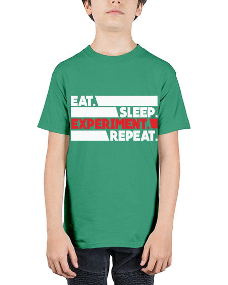 EatSleepExperimentRepeatScientistSkinite Scientist Skinite 274# - general science - Youth Tee Unisex
