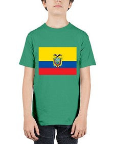 Ecuador 699# - world flags - Youth Tee Unisex