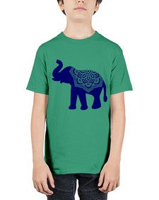 ElephantMandala 414# - mandala - Youth Tee Unisex