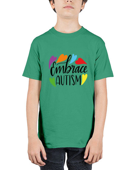 Embrace autism 485# - autism - Youth Tee Unisex