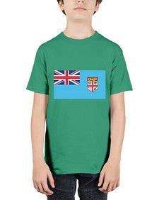 Fiji 721# - world flags - Youth Tee Unisex