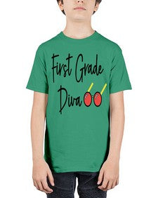 First Grade Diva 124# - first grade - Youth Tee Unisex
