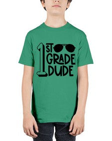 First Grade Dude 135# - first grade - Youth Tee Unisex
