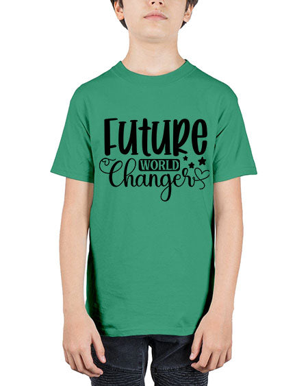 Future World Changer 318# - kids - Youth Tee Unisex