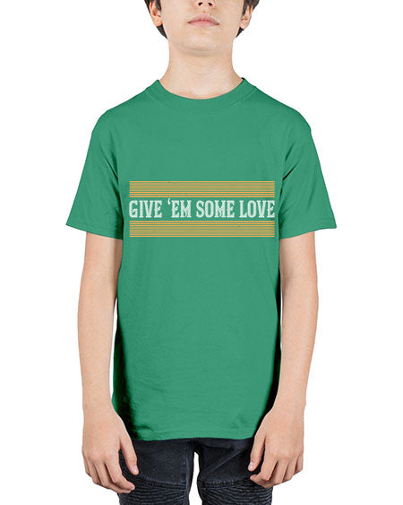 Give ‘em some love 2258# - badminton - Youth Tee Unisex