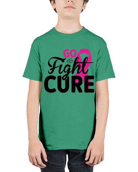 Go Fight Cure 23# - breast cancer - Youth Tee Unisex