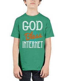 God bless internet 78# - internet - Youth Tee Unisex