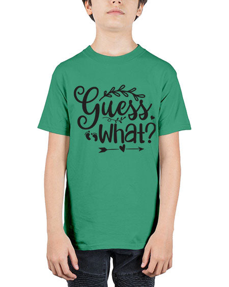 Guess what 323# - pregnancy - Youth Tee Unisex