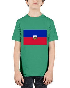 Haiti 802# - world flags - Youth Tee Unisex