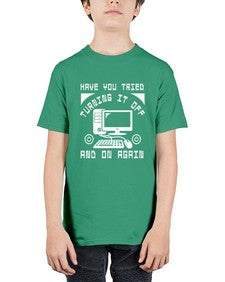Have you tried turning it off and on again 45# - computer - Youth Tee Unisex
