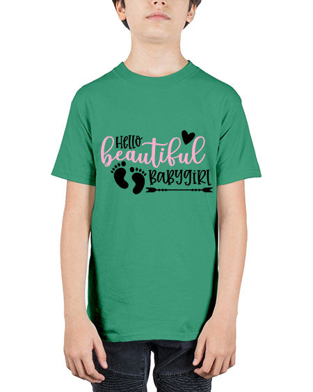 Hello Beautiful Babygirl Style 327# - baby - Youth Tee Unisex