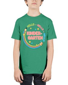 Hello Kindergarten Pencil 301# - kindergarten - Youth Tee Unisex